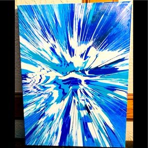 Acrylic canvas painting